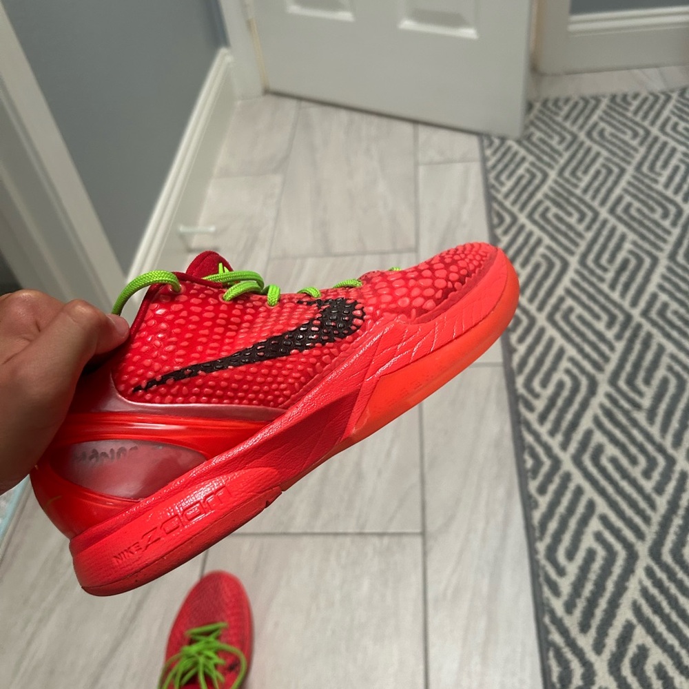 Nike Kids Red and Black Sneakers